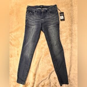 True Religion Women's Skinny Jeans - Dark Wash Blue